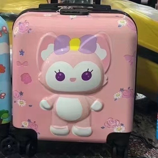 Adapte edilebilir maceracılar dönüştürücü çocuklar bagajı çekmek her yolculuk için geri çekilebilir sap