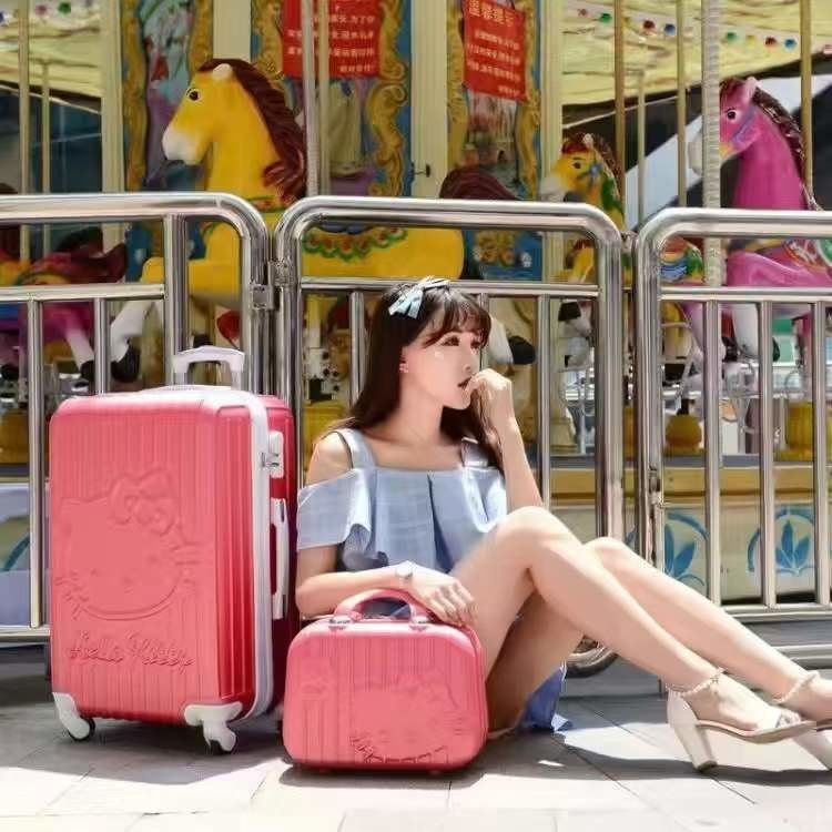 Toptan Satıcı Özel ABS Yol Bavulları Harika Fiyat 4 Tekerlekli Trolley Çantası 14/18/20/24 Inç Çocuklar Seyahat Çantası
