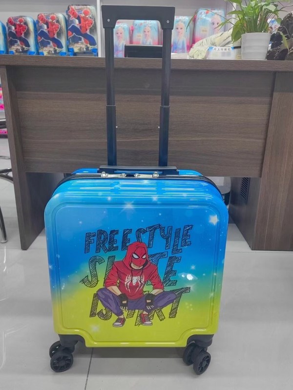 18 inç Çocuk Karikatür Bagaj Zipper Kapama Tipi Çocuk Karikatür Bagaj