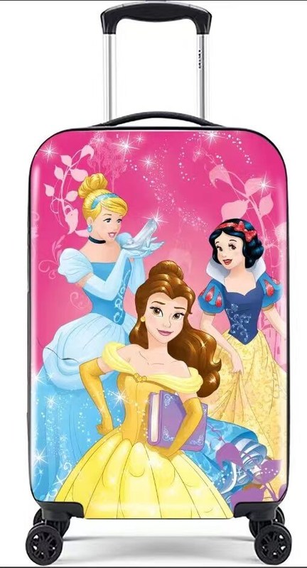 Yüksek Kaliteli PC Seyahat Arabası Yazdırma Şablonu Çanta Bavulda Taşıma Sert Kabuk Bavul Seti