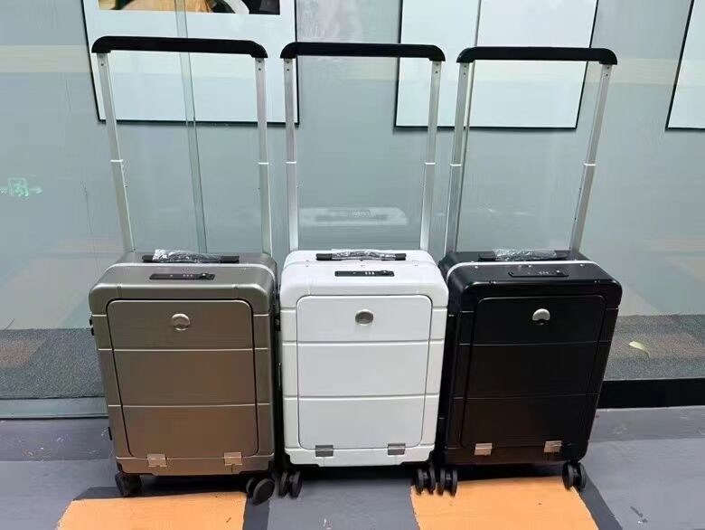 Son Moda Seyahat Çantaları Trolley Bagaj Özel Çanta PC Hard Shell Çanta Ön Açılan Ceple