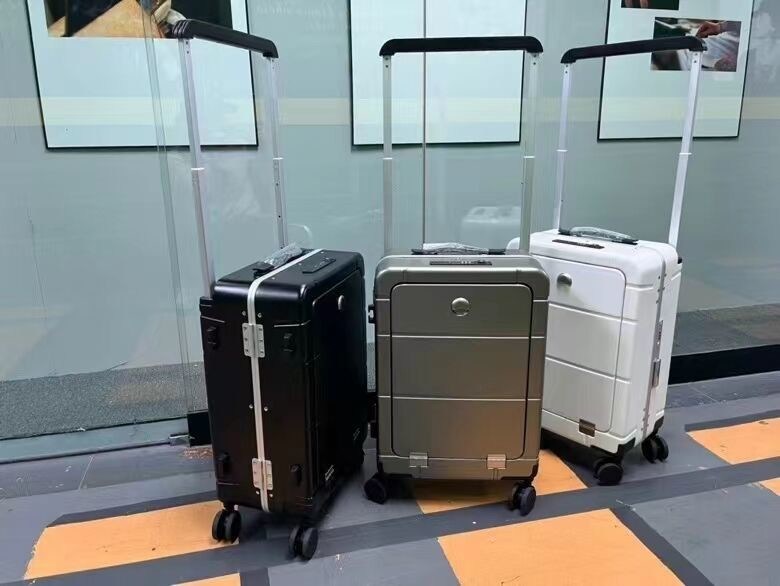 Son Moda Seyahat Çantaları Trolley Bagaj Özel Çanta PC Hard Shell Çanta Ön Açılan Ceple
