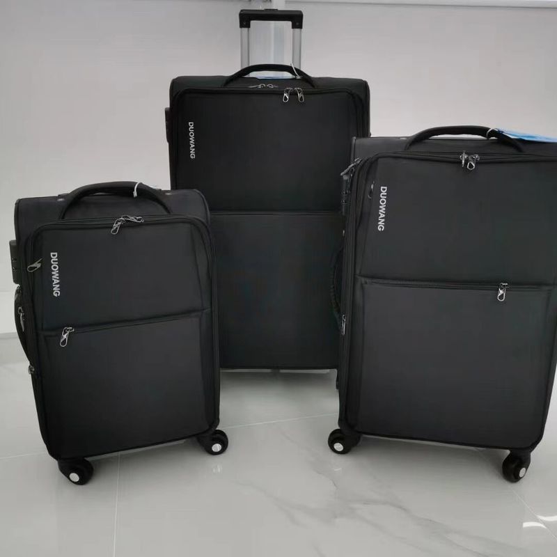 Yüksek Kalite Alışverişler Su geçirmez Oxford Yumuşak Bagaj Polyester Vintage Trolley Bavul Setleri