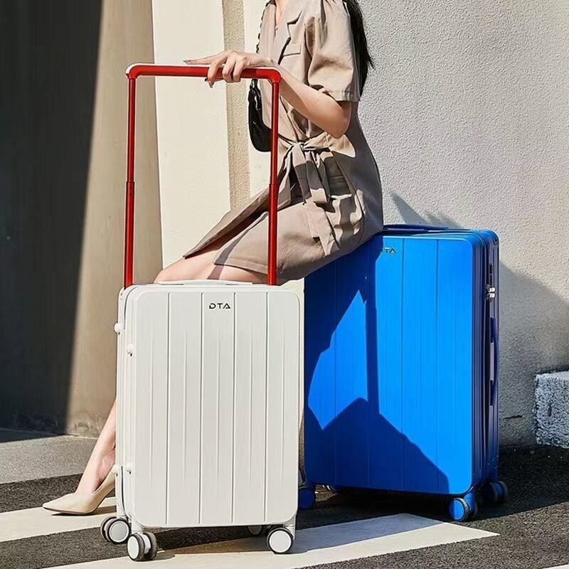Özel Yeni Tasarım ABS Bagaj Seyahat Alüminyum Taşınabilir Sert Kabuk Hafif Güvenlik Bavul İş