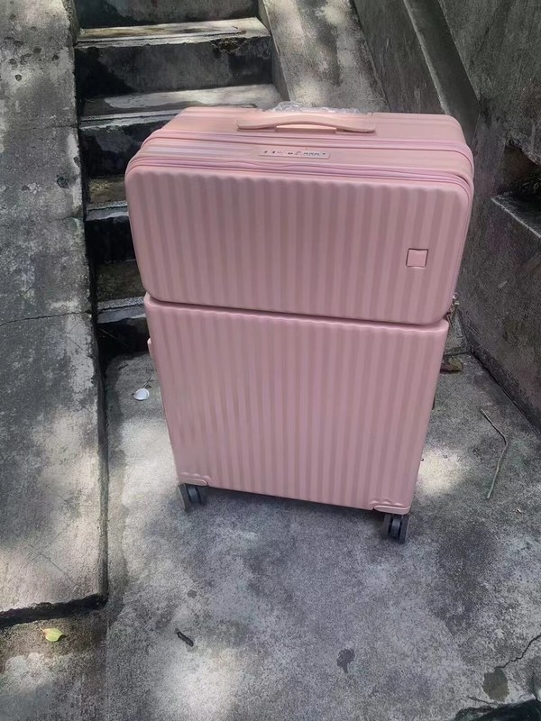 Yüksek Kaliteli ABS PC Sert Bagaj TSA ve Ön Açık Dizüstü Cep 20/24/26 Inç Bagaj Çantaları ile Bagaj Taşı