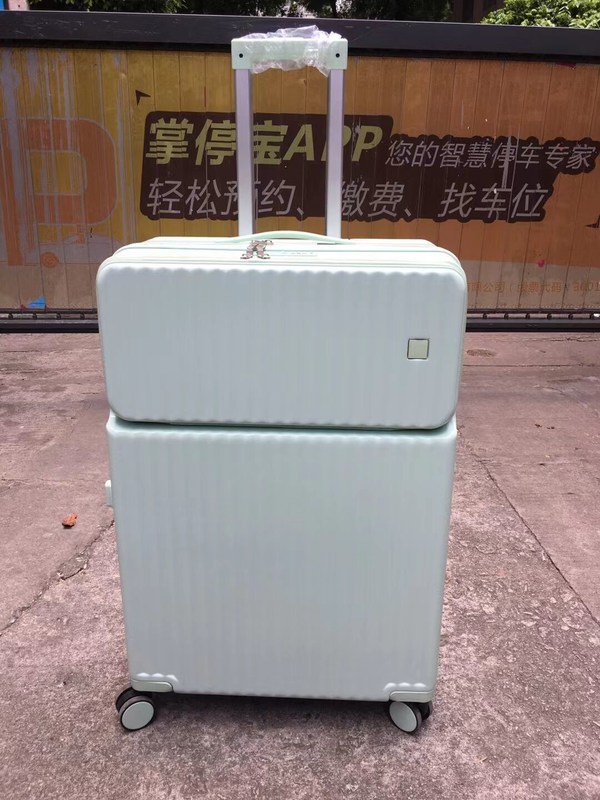 Sıcak Satış PC Spinner Çok Fonksiyonlu Trolley Seyahat Çantaları Su geçirmez Kapaklar 4 Tekerlek Çanta Bagaj