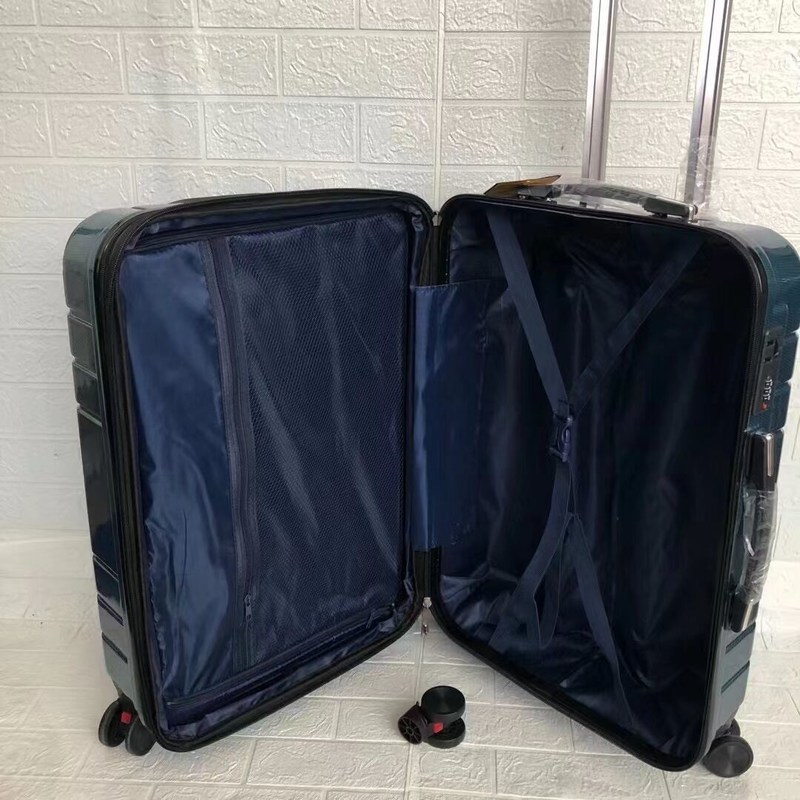 20 inç 24 inç 28 inç Hazır stok ABS + PC Bagaj Hırsızlık Karşıtı Fermuar Dahili Kodlu Kilit