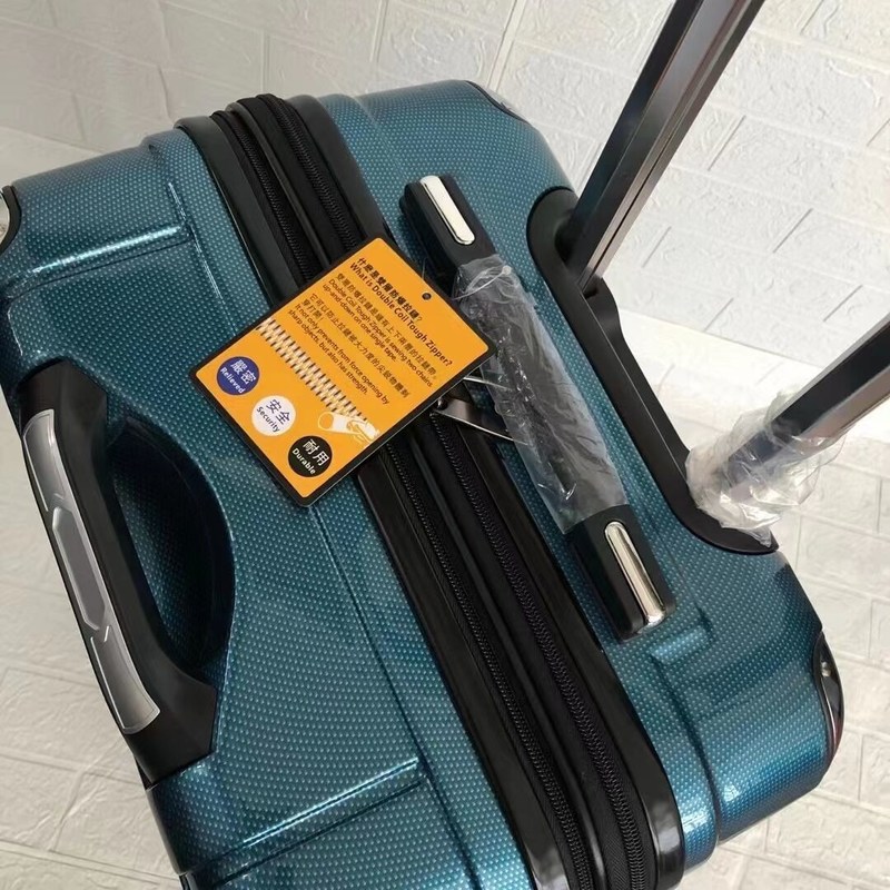 20 inç 24 inç 28 inç Hazır stok ABS + PC Bagaj Hırsızlık Karşıtı Fermuar Dahili Kodlu Kilit