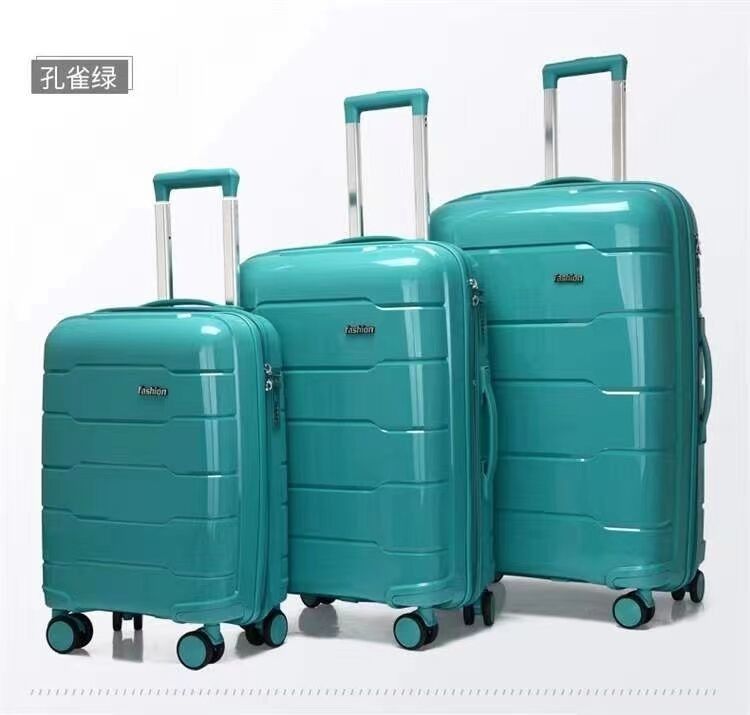 PP Akıllı Seyahat El Çantaları Taşınabilir Seyahat Çantaları Kabin Bagaj Çanta Set 20/24/28 inç Özel Sert Spinner Bagaj