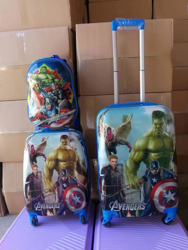 Okul ve uzun mesafe seyahatleri için özel kaliteli sert unisex çocuk araba bagajları