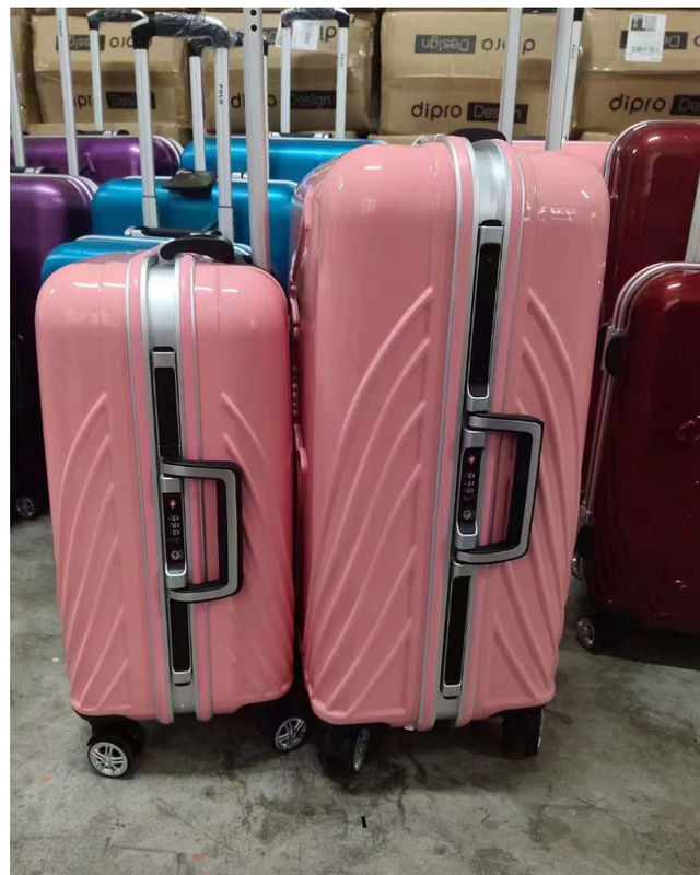 Özel ABS / PC Bagaj 20 24 28 Inç Yüksek Kalite Spinner Trolley Çantaları İş Dışarıya