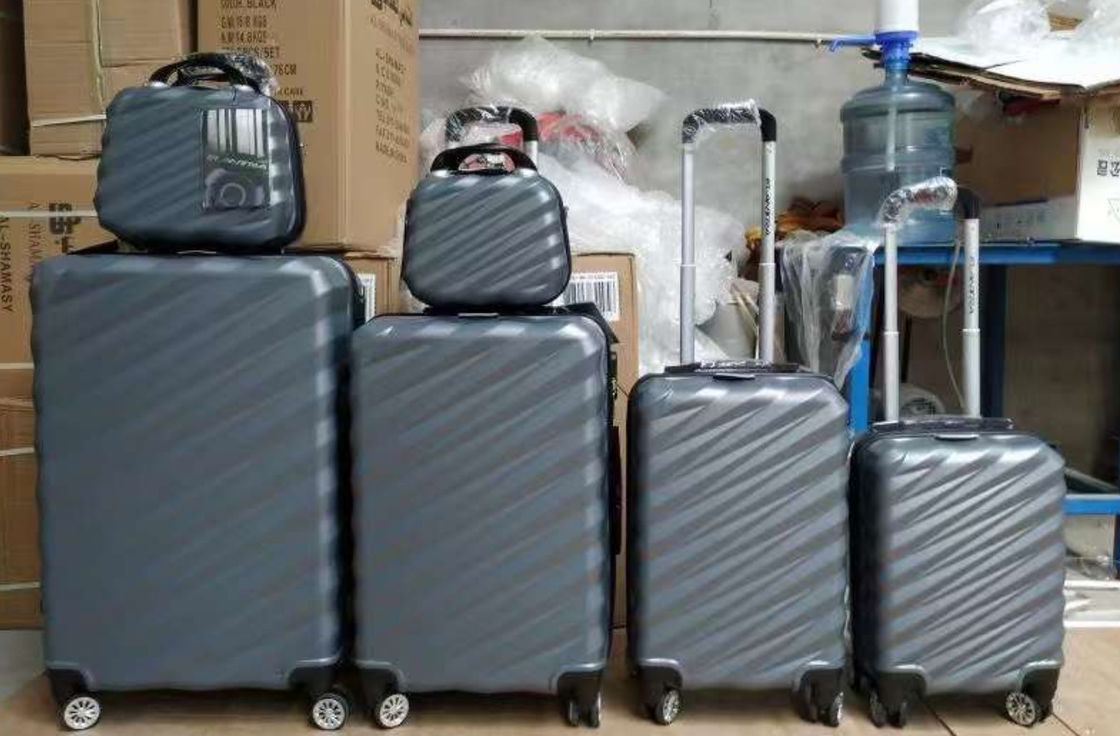 Abs Hard Case Trolley Yolculuk Bagaj Çantası Kapak Abs Bagaj Kilit Çanta Yolculuk Çantaları