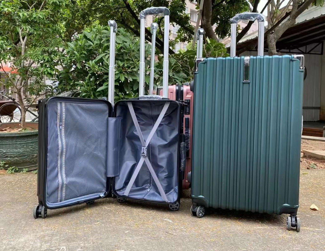 Özel İhracat Bagajı 20 Inç Trolley Casi Evrensel Tekerlek Çanta Toptan Satış 20 24 28 inç Yeni Erkek ve Kadın Öğrenci