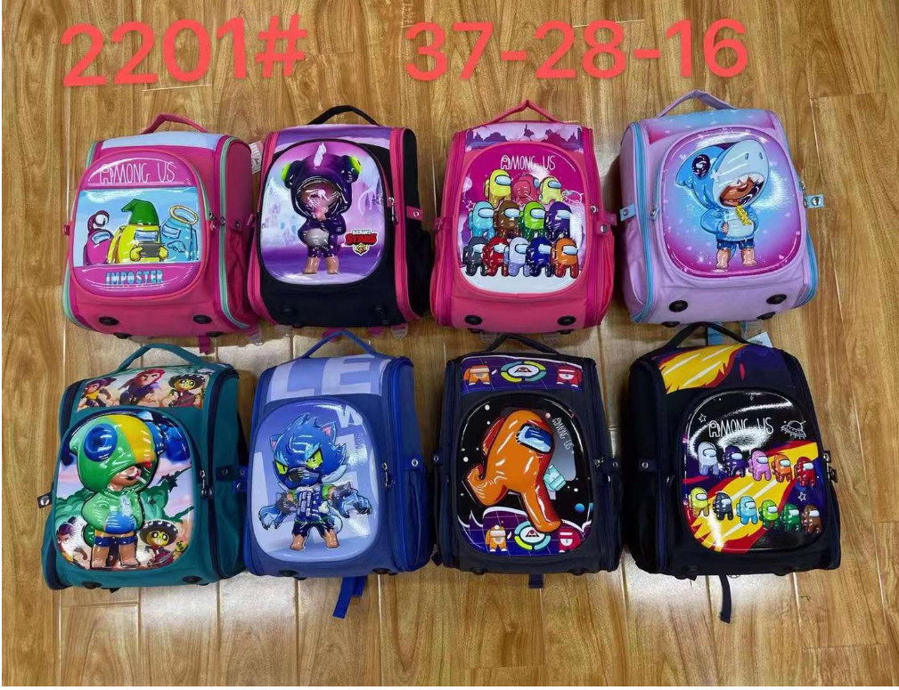 Yeni Öğrenciler 1-6 Sınıf Karikatür Hardshell Su geçirmez Sırt Çantası Hafif Omuz Çantası Mochila Escolar 14/16 Inç