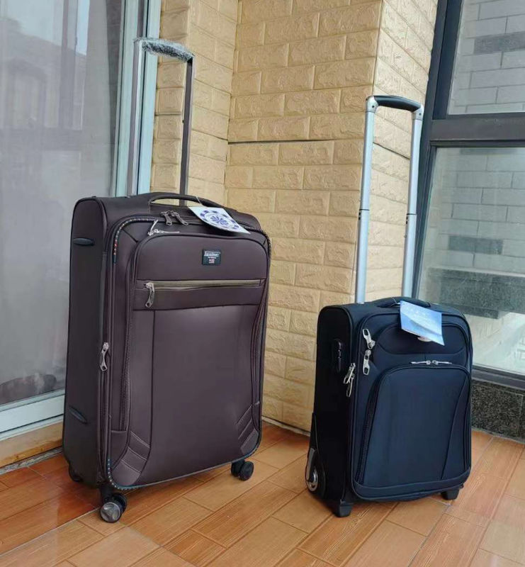OEM/ODM Logo Rengi 4 Pcs Set Kumaş Yumuşak Seyahat Çantaları Trolley Çanta Bagaj Çantası