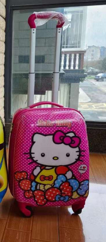 Kawaii Sanrioedd Kuromi Benim Melody Bagaj Koruma Çantası toz geçirmez Bagaj Elastik Kalınlaştırılmış ve Kullanım Dayanıklı