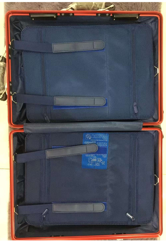 Üreticiler Büyük Kapasiteli Fabrika Alüminyum Çerçeve Çantaları 3 Parça Çanta Çantaları Kaplı Çanta Çantaları