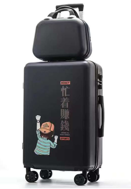 Özel yapımı otel bagajı araba kolu seyahat çantaları araba bagajı ve UV baskı çantası