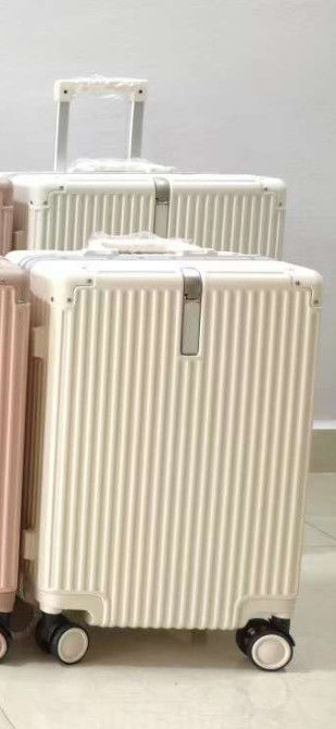 Alüminyum Çerçeve Stok Bagaj Moda Tasarımı 6 Renk Yüksek Kapasite Sıcak Satış 3 Boyut ABS + PC Malzeme Ağırlıksız Sert