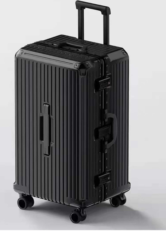 Yeni Gelişim Vintage Çok Fonksiyonlu Abs Alüminyum Bagaj Dayanıklı Araç Çantası Seyahat Bagaj Çantası Kupa Sahibiyle