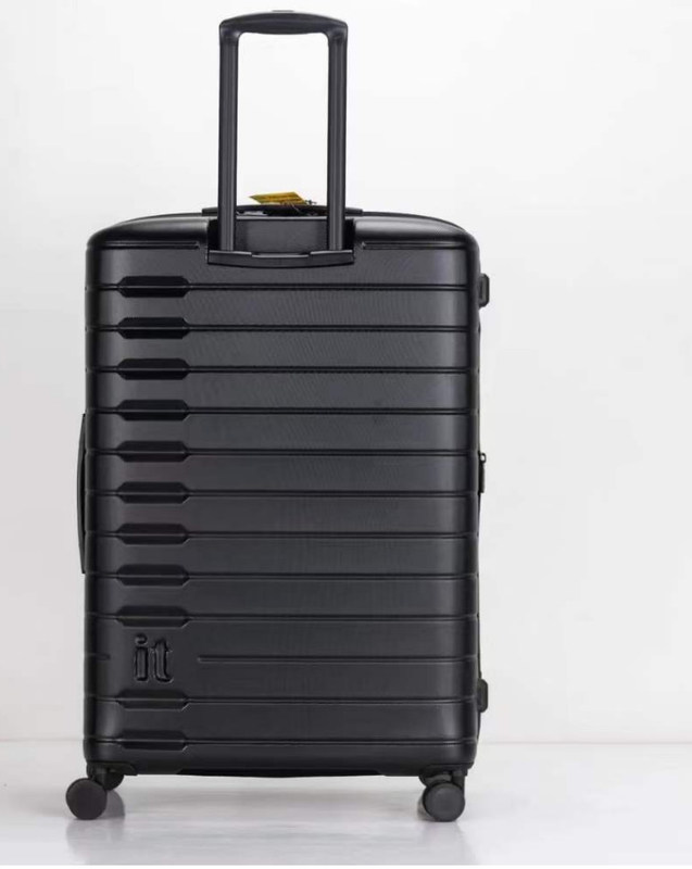 Fabrika Özel Beyaz 3 Parça ABS Hardshell Taşınabilir Bagaj Seti Spinner Tekerlekli Unisex Seyahat Aletleri