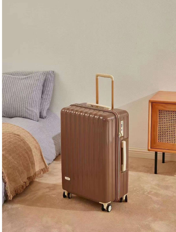 Rose Gold Kızlar için Tatlı Sandalye Seyahat Bagaj Çantası İşletme Büyük Çekilmiş Tamamen Dökülebilir TSA Onaylı Kilitli Valize