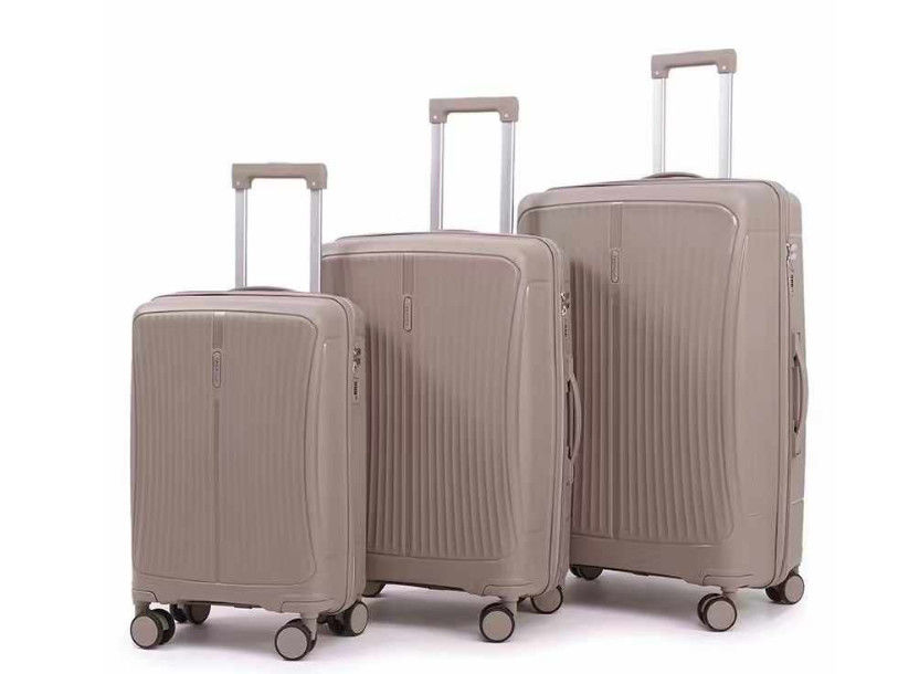 Toptan PP Bagaj Yolculuk Çantaları Set 3 Pc Bagaj Çantaları Erkek Kadınlar 20 24 28 Inç Trolley Çantaları Spinner Cüzdanlar