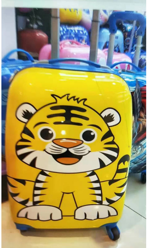 Toptan Toptan Guangzhou Çocuklar Seyahat Çanta Kutusu Yüksek Kalite Karikatür Baskı Scooter Çanta Çocuklar Moda Çocuklar Bagaj