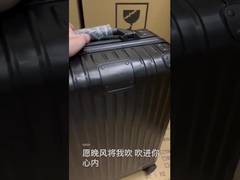 Unisex çok renkli ABS malzeme bagaj, su geçirmez polikarbonat çanta seti